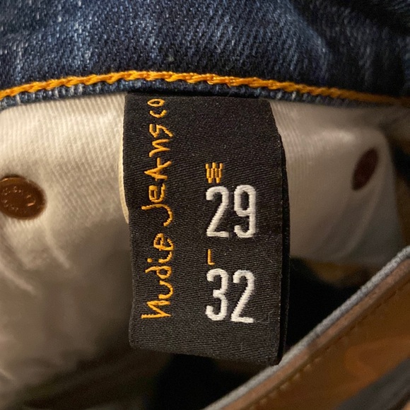 Nudie jeans / NJ1001112 GRIM TIM BLUE SHORE / W29 L32 - Picture 4 of 10